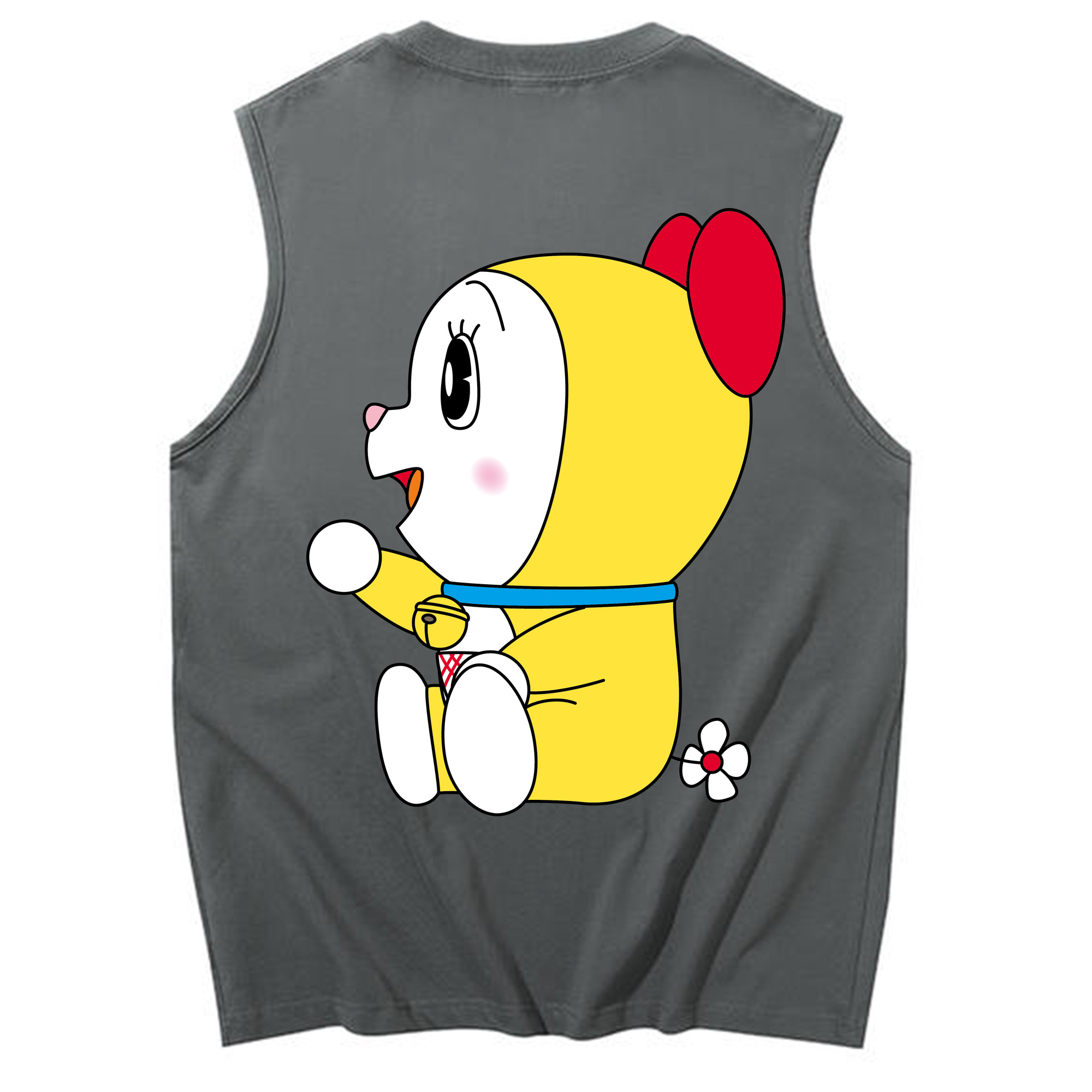 （画像用） ドラえもん ドラミ Doraemon Dorami コットン100％タンクトップ（背面プリント）